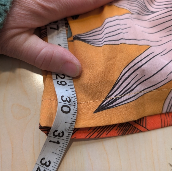 TCEC Tropical Wide-Leg Pants | Size L - Picture 6 of 10